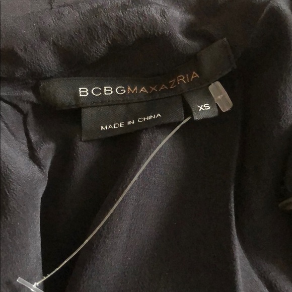 BCBG MaxAzria Silk & Sequin Dress Top - Picture 10 of 11